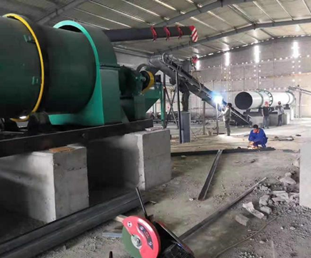 砂石烘干機(jī)現(xiàn)場安裝工藝